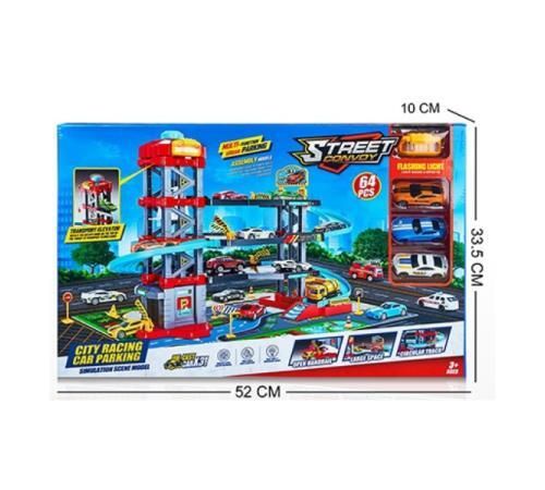 купить Машина Richi (48213) Parcare in set cu masinute в Кишинёве 