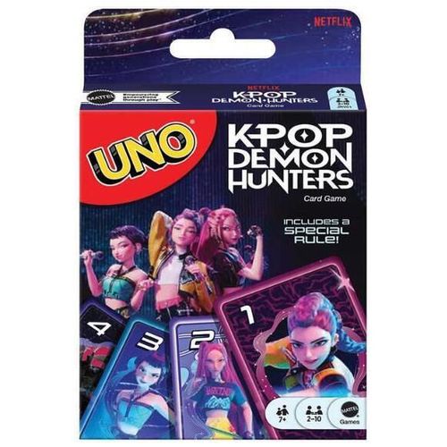 купить Настольная игра Mattel JRV01 UNO Vânătorii de Demoni K-Pop в Кишинёве 