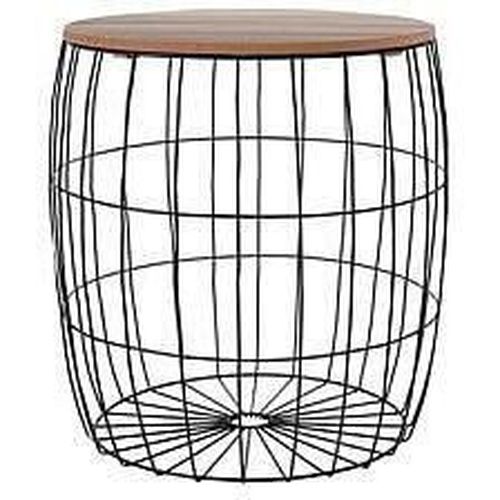 cumpără Măsuţă cafea H&S 46696.2 Toba D38cm, H36cm, metal, blat MDF în Chișinău 