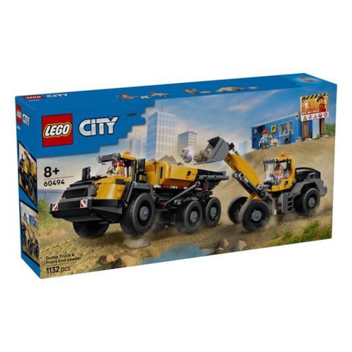 cumpără Set de construcție Lego 60494 City. Basculantă și încărcător frontal în Chișinău 