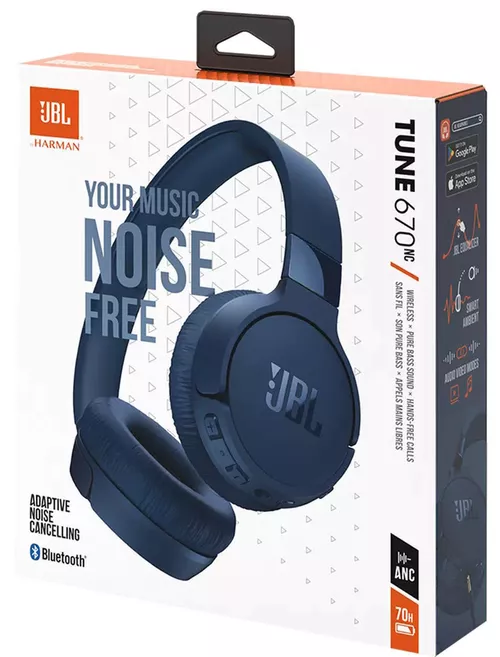 cumpără Căști fără fir JBL Tune 670NC Blue în Chișinău 