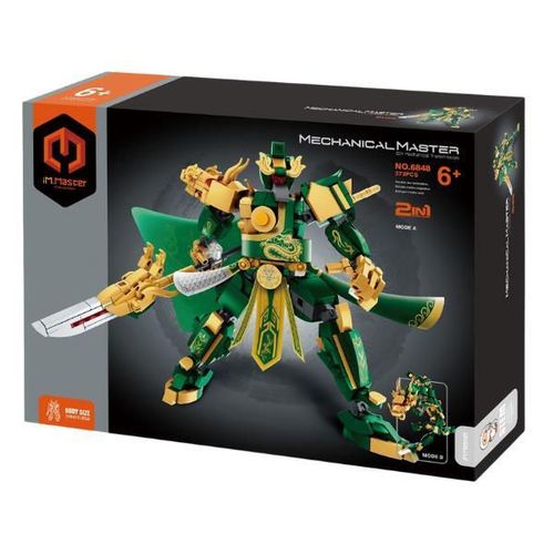 купить Конструктор iM.Master 6848 Cei cinci Generali Tigri: Guan Yu 2în1, Mechanical Master, 373pcs в Кишинёве 