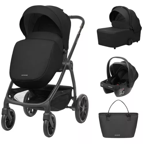 купить Детская коляска Kikka Boo Modena Black 3in1 (3800171214360) в Кишинёве 