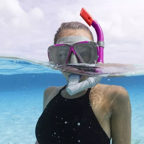 cumpără Accesoriu pentru înot Bestway 24029BW Set de înot (mască, snorkel), 14+, 2 culori în Chișinău 
