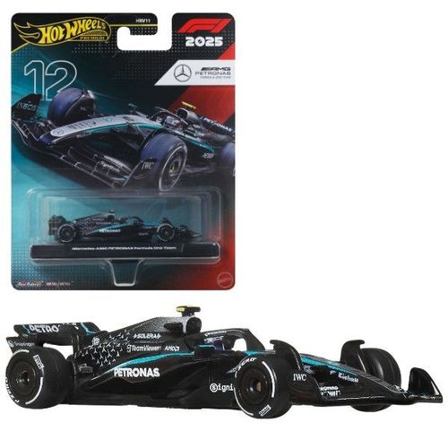 cumpără Mașină Hot Wheels JKD92 Mașinuță de colecție Premium Mercedes-Benz: Kimi Antonelli #12, 1:64 în Chișinău 