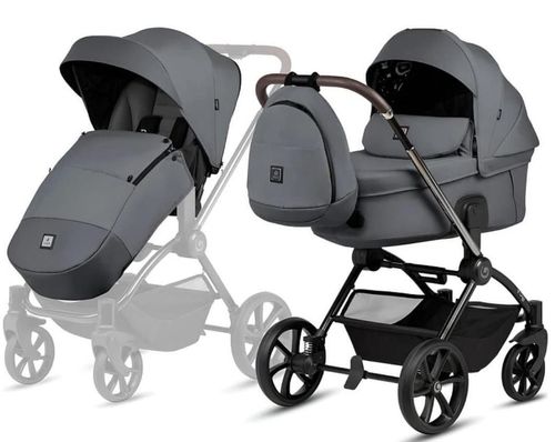 cumpără Сărucior pentru copii Tutis 2in1 GIO PLUS Grigio Grey (1552133) în Chișinău 