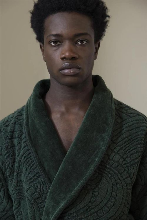 cumpără Halat Moooi 280087 Dodo Pavone Bathrobe Dark Green L în Chișinău 