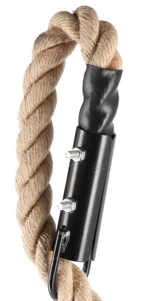 купить Спортивное оборудование HMS 2650 Franghie funie catarat cu fixator 5m d=38mm RP05 Jute (17-62-004) в Кишинёве 