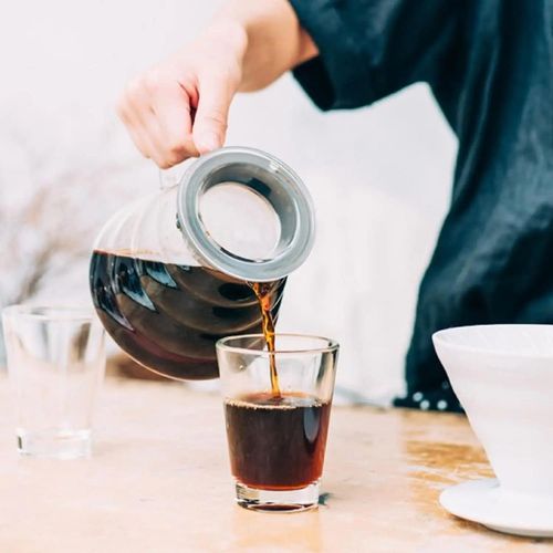 купить Чайник заварочный Hario XGSR-60-TB Range Server V60 600ml Clear в Кишинёве 