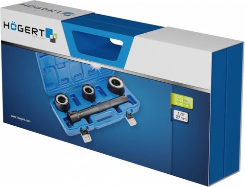 cumpără Set de unelte de mână Hoegert HT8G229 Съёмник шарнира рулевой рейки d35-45мм, дл.456мм în Chișinău 