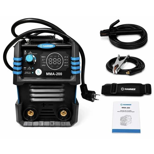 cumpără Aparat de sudură Hammer 41545 Aparat de sudat, MMA 220W/50Hz, 200A în Chișinău 