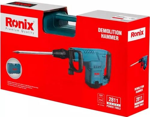 купить Отбойный молоток Ronix 2811 1800W 25 Дж HEX 30 1900bpm в Кишинёве 