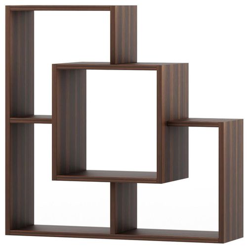 купить Полка декоративная Fabrik Home №10 орех тёмный в Кишинёве 