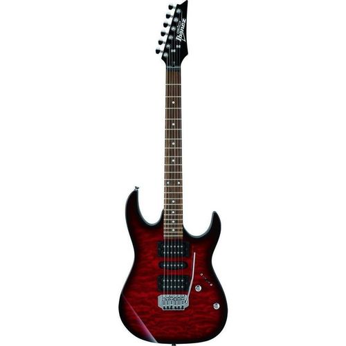 купить Гитара Ibanez GRX70QA TRB (Transparent Red Burst) в Кишинёве 
