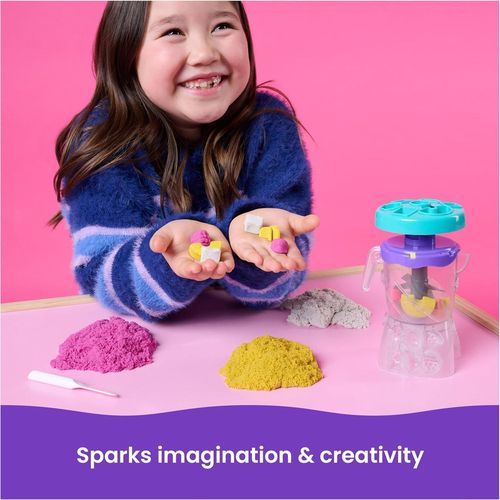 купить Набор для творчества Kinetic Sand 6075121 Playset Smoothie Mixer в Кишинёве 