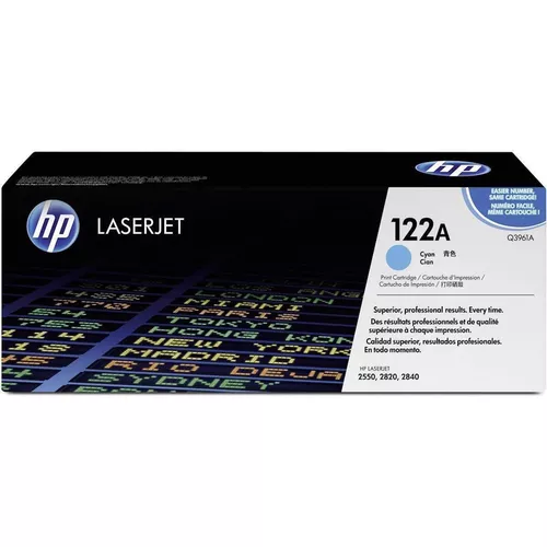 купить Картридж для принтера HP HP 122A (Q3961A) Cyan for LaserJet 2840, 2550, 2820 в Кишинёве 