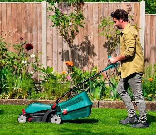 cumpără Mașini de tuns iarba Bosch 6008A6101 ARM34 1300W/34cm în Chișinău 