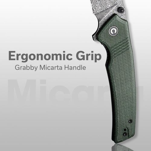 купить Нож походный Civivi C23027-DS1 Tranquil, mâner Canvas Micarta, Liner Lock в Кишинёве 