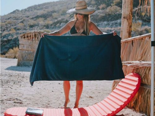 купить Домашний текстиль Cascade Designs Prosop PackTowl Luxe Beach XXL aquamarine в Кишинёве 