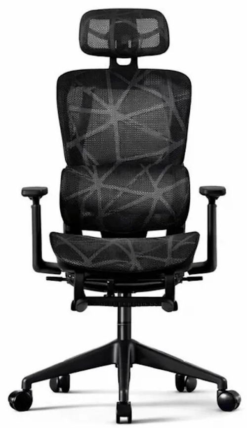 cumpără Fotoliu de birou Nex Home Extra Black (ergonomic) în Chișinău 