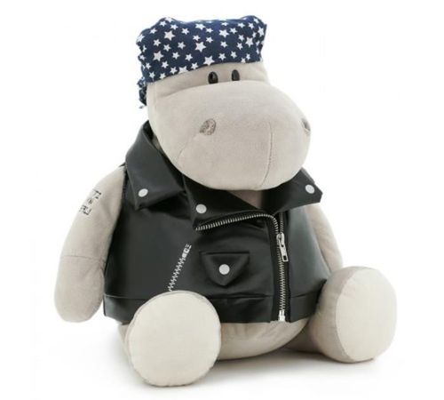 cumpără Jucărie de pluș Orange Toys MS6102/20 Po the Hippo, Biker 20cm în Chișinău 