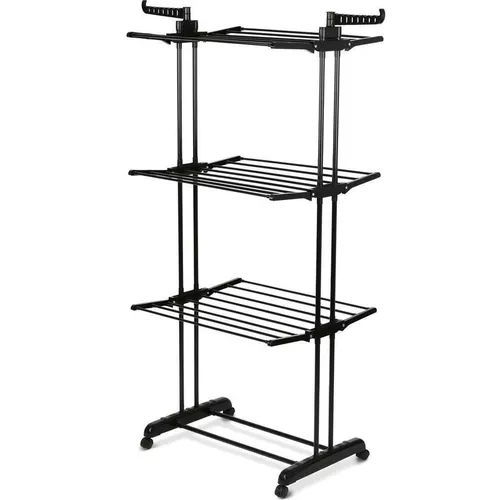 купить Сушилка для белья Konighoffer 75x64x175cm Black в Кишинёве 