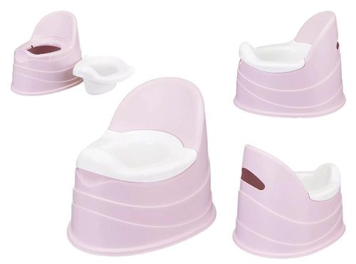купить Детский горшок Promstore 56894 Olita pentru copii Plastiska 39x31x30.5cm, roz в Кишинёве 