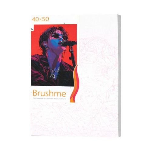 купить Картина по номерам BrushMe BS54071 40x50cm Eco, Idol K-pop в Кишинёве 