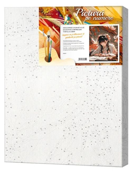 cumpără Tablou pe numere Art Gallery EX8430 Eleva ca din basm 30x40cm Eco în Chișinău 