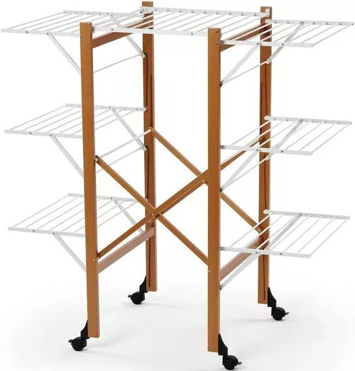 cumpără Uscător de rufe Arredamenti Italia Aquilone, складная, вишневое дерево în Chișinău 