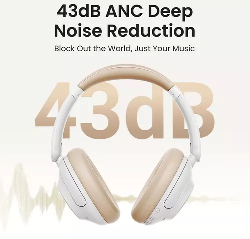 cumpără Căști fără fir Ugreen 15809 HiTune Max5 Hybrid ANC, White în Chișinău 