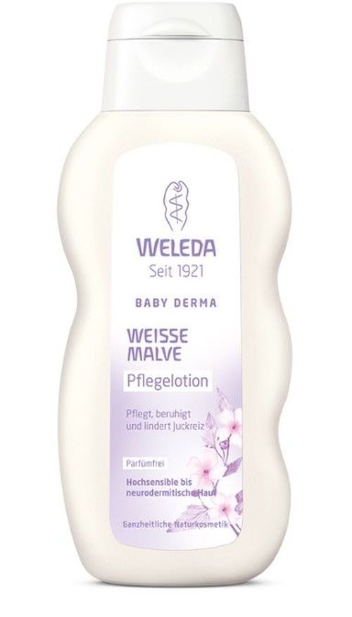 Loțiune Weleda Beby Derma pentru pielea sensibilă cu nalba alba 200 ml 