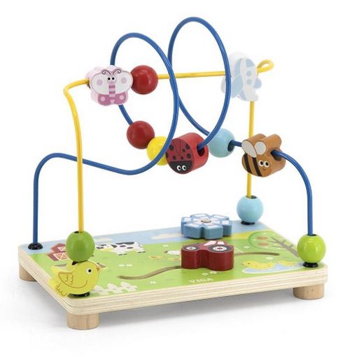 купить Игрушка Viga 44561 Wire Beads Farm в Кишинёве 