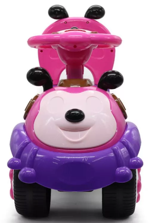 купить Толокар New World 7625 Masinuta de impins Albinuta, roz, 140706 в Кишинёве 