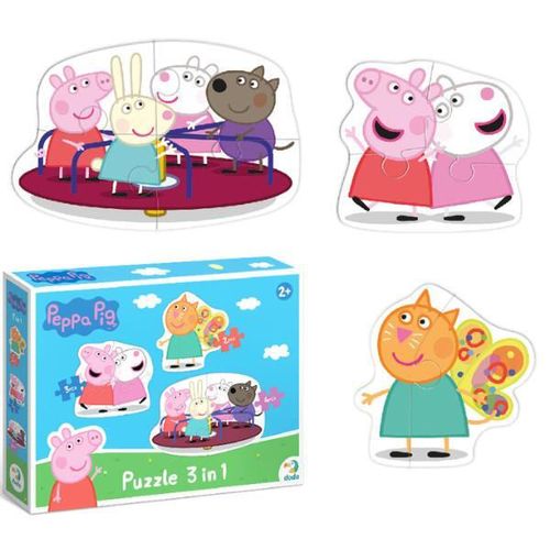 cumpără Puzzle Dodo 200339 Puzzle 3în1: Prietenii Peppa Pig în Chișinău 
