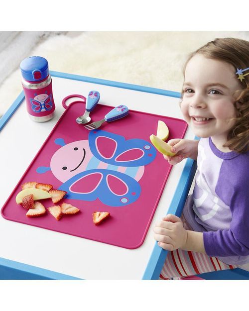 cumpără Cană cu pai Skip Hop 252517 Sticluta cu pai Zoo Fluturas în Chișinău 