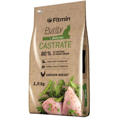 cumpără Hrană pentru animale de companie Fitmin Cat Purity Castrate 1.5kg în Chișinău 
