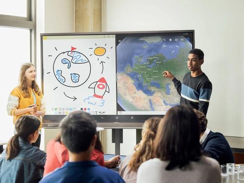 cumpără Display interactiv Viewsonic IFP6552-2F, EDUCATION - Powerful Multimedia Learning în Chișinău 