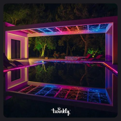 купить Гирлянда Twinkly TWS600STP-BEU Strings RGB 600, Gen II, 48м в Кишинёве 