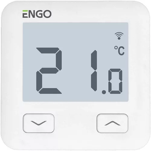 cumpără Termostat de cameră ENGO Controls E10-W prin Wi-Fi, ZigBee, white în Chișinău 