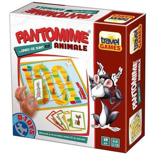 купить Настольная игра miscellaneous 6826 Joc Travel Pantomime Animale 44477 4+ в Кишинёве 
