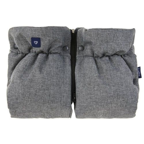 cumpără Accesorii pentru cărucior Zaffiro Муфта wool premium 38 x 26 cm Beige wool premium + melange grey în Chișinău 