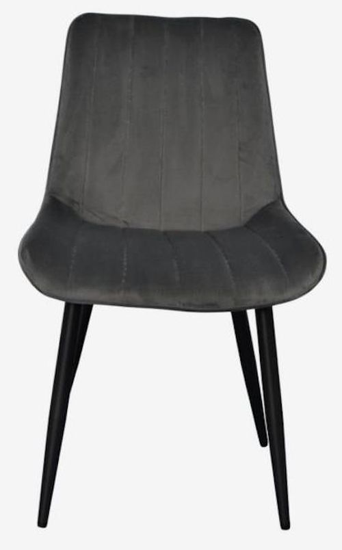 купить Комплект стол и стулья Evelin di Costacurta стол DT-402-3B + 4 стула YTC-055B, BLU-14 Dark grey в Кишинёве 
