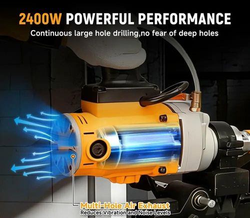 купить Дрель Hoteche P800251 Дрель алмазного сверления 2400W 1/4" 175mm в Кишинёве 