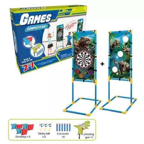 купить Игрушка Essa J1307 Спортивный набор 2 в 1: мишень и броски в Кишинёве 