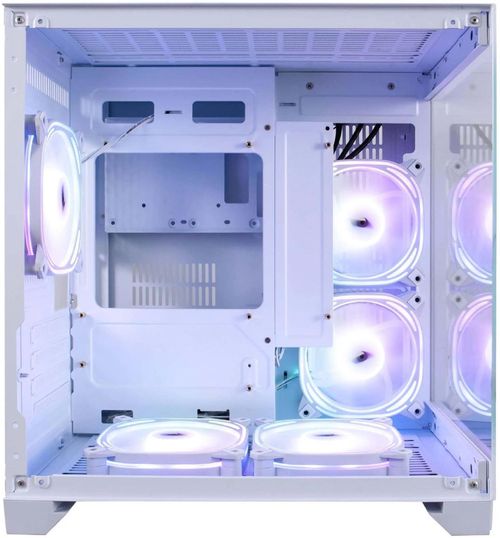 cumpără Carcasă PC 1stplayer MV5-TP WHITE, mATX w/o PSU (MV5-TP-WH-2FB7R-W-1FB7-W) în Chișinău 