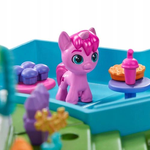 купить Домик для кукол Hasbro F3875 MLP Фигурка пони Mini World Magic Playset Epic Mini Crystal Brighthouse в Кишинёве 