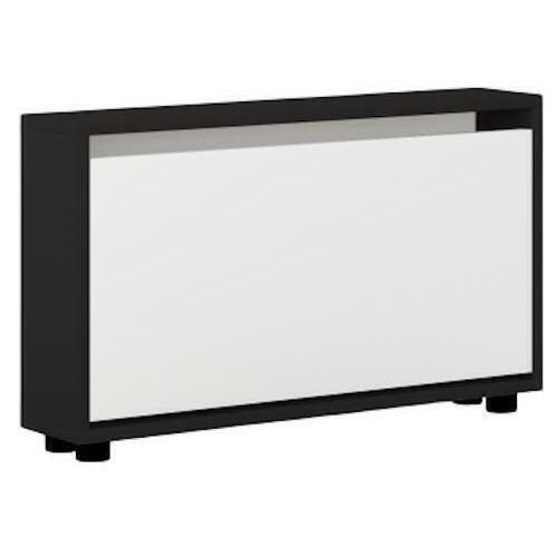 cumpără Raft pentru încălțăminte Mobildor-Lux Leo Slim 80x16x47H cm Anthracite/White în Chișinău 