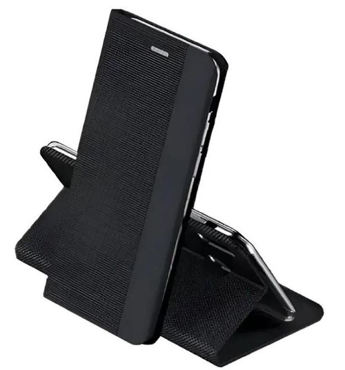 cumpără Husă pentru smartphone Helmet Shell Flip Nylon Oppo A17, Black în Chișinău 