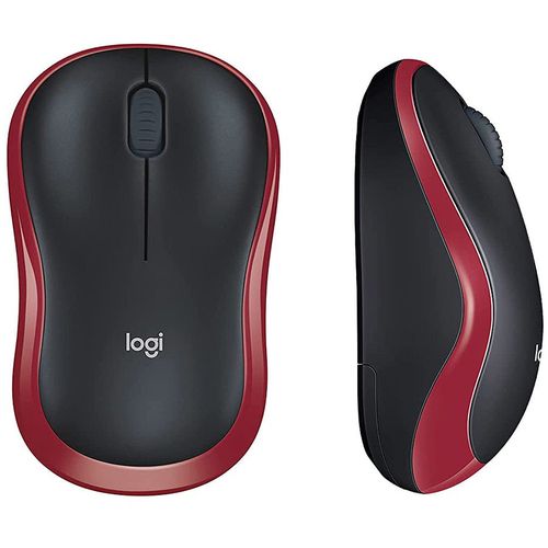 купить Logitech M185 Red Wireless Mouse, USB, 910-002240 (mouse fara fir/беспроводная мышь) в Кишинёве 